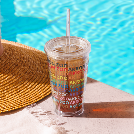 Zoo Pride plastic tumbler 2025
