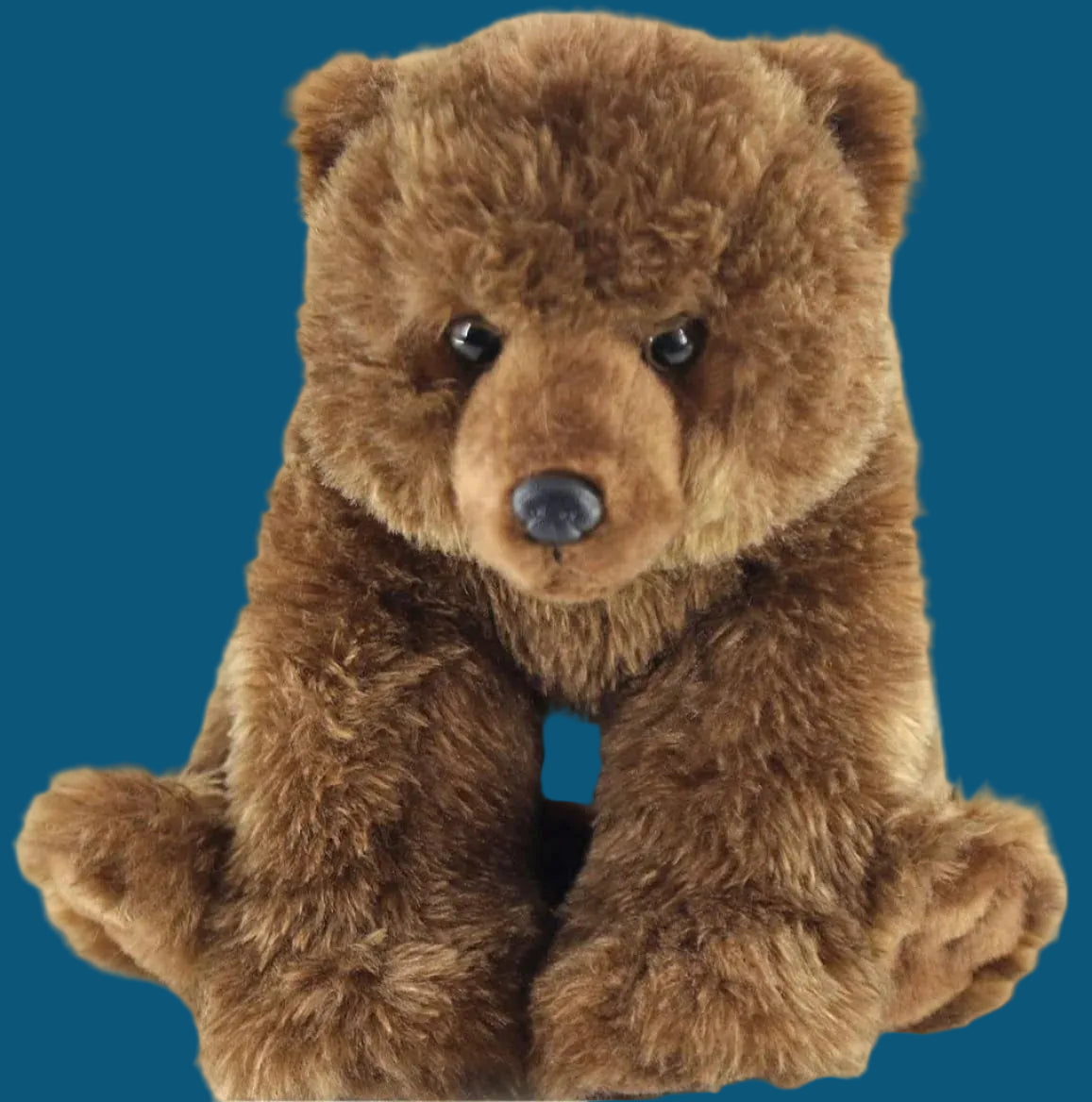 12" Grizzly Bear Plush