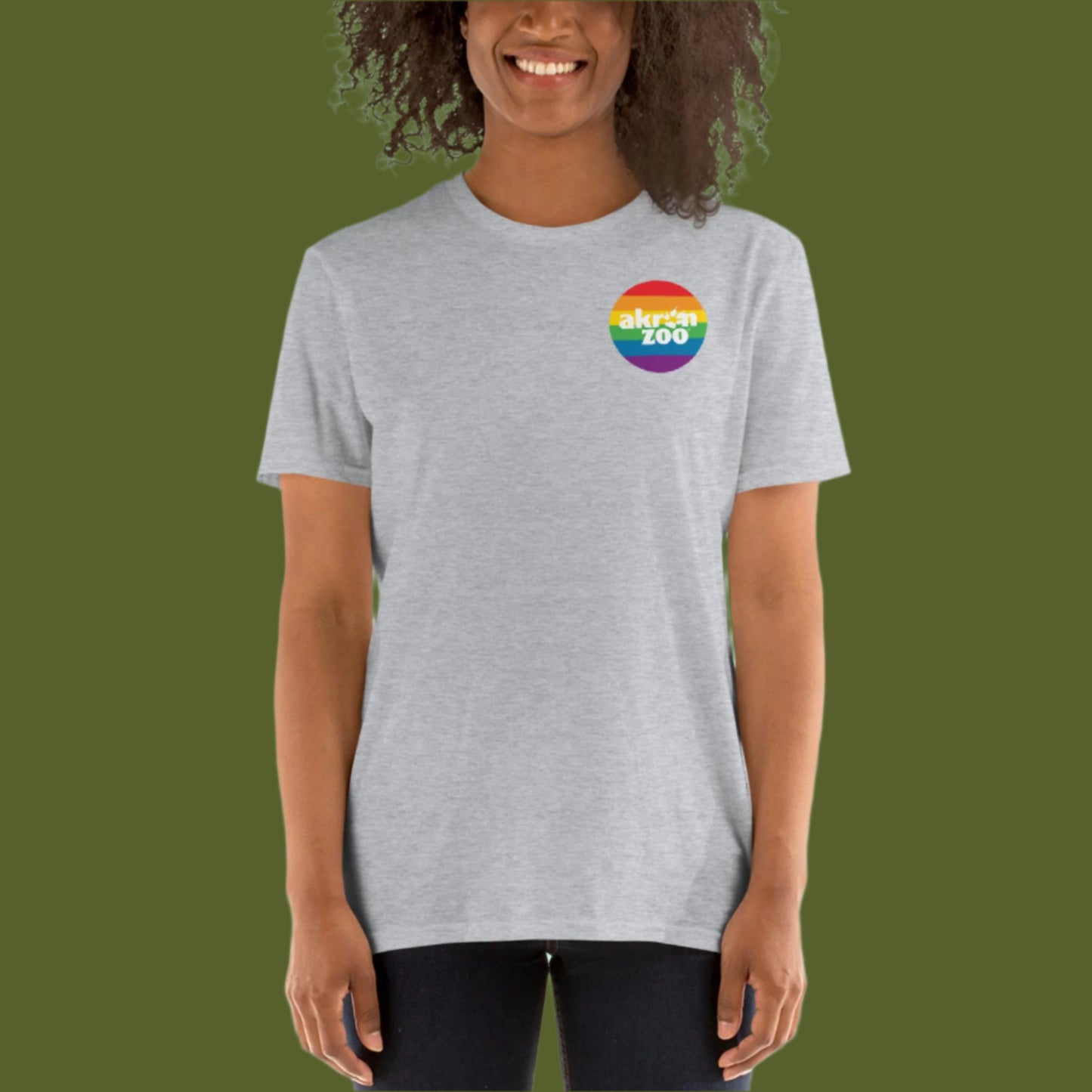Zoo Pride Logo - Short-Sleeve Unisex T-Shirt