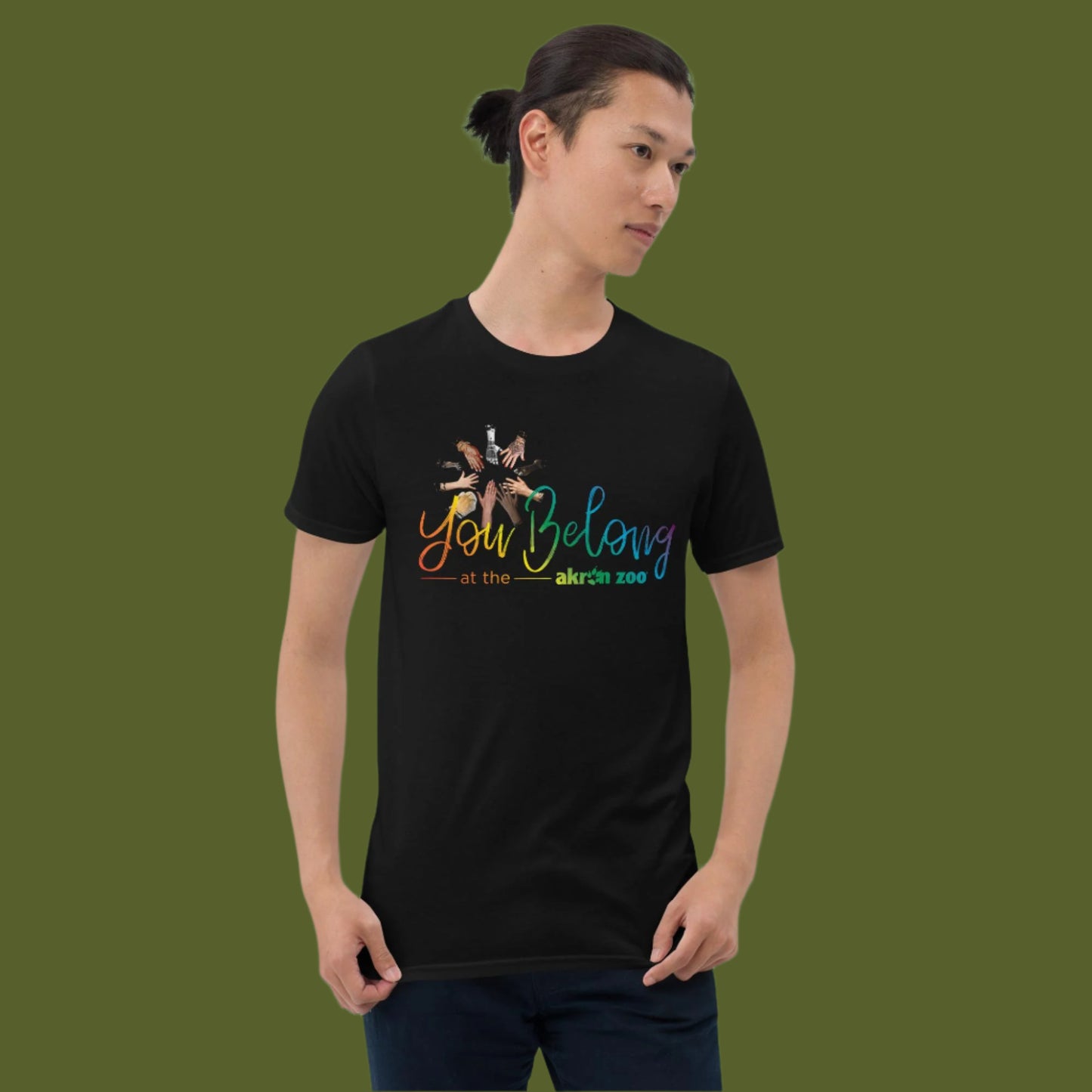 You Belong Rainbow - Short-Sleeve Unisex T-Shirt