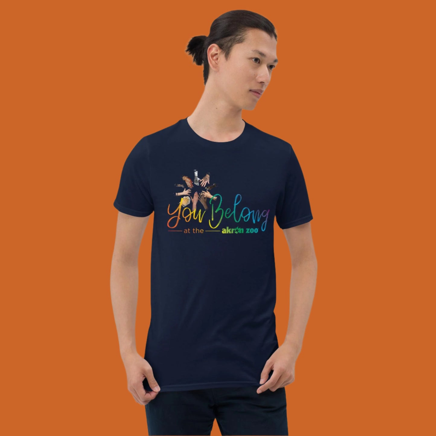 You Belong Rainbow - Short-Sleeve Unisex T-Shirt