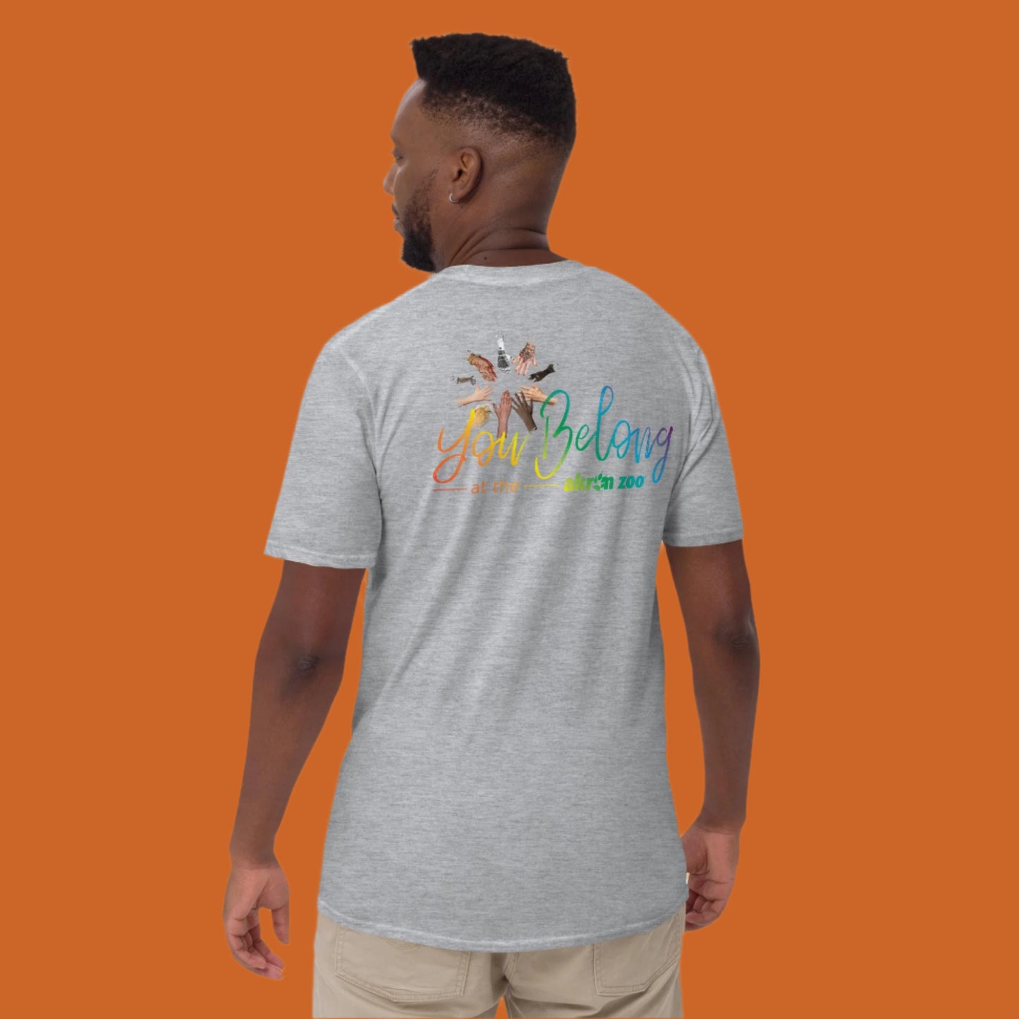 Zoo Logo - Pride - Double Sided - Short-Sleeve Unisex Tee