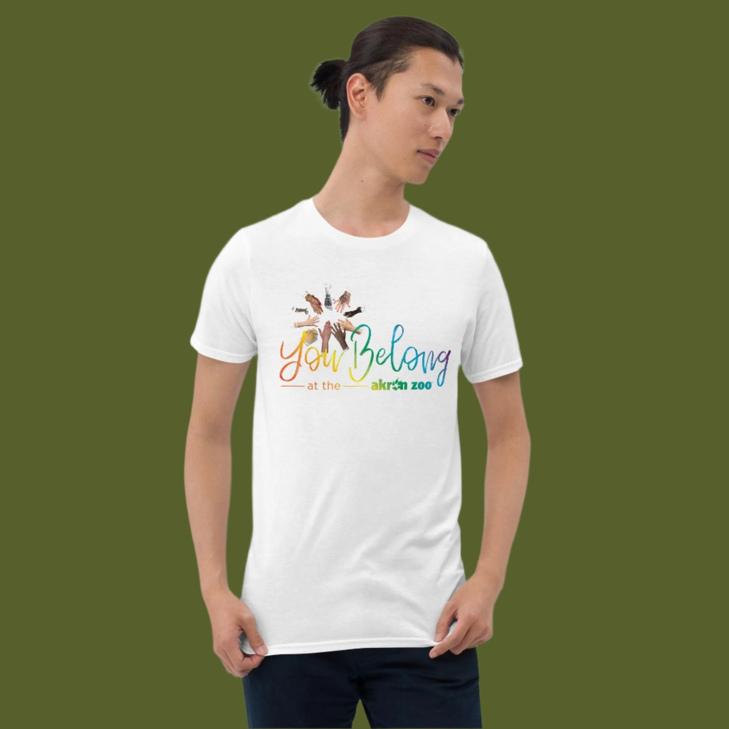 You Belong Rainbow - Short-Sleeve Unisex T-Shirt