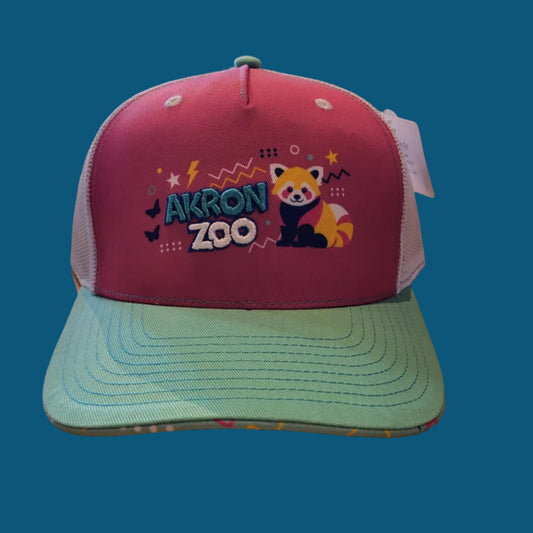 Retro Red Panda Hat