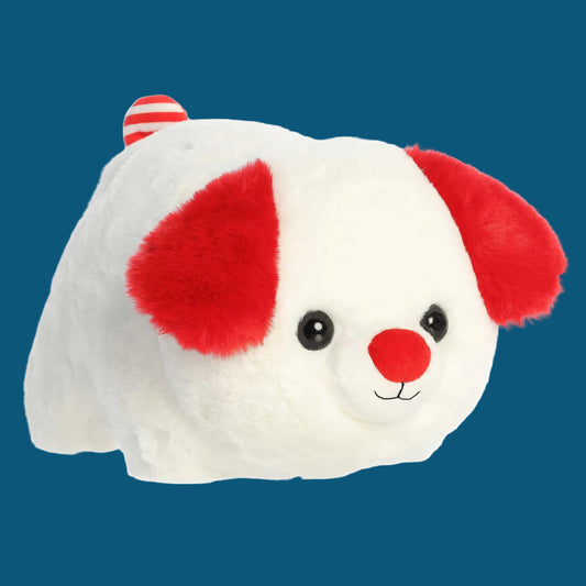 Candy Cane Pup Spudster Plush