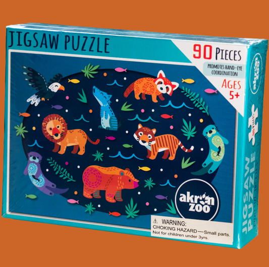 Akron Zoo 90-Piece Puzzle