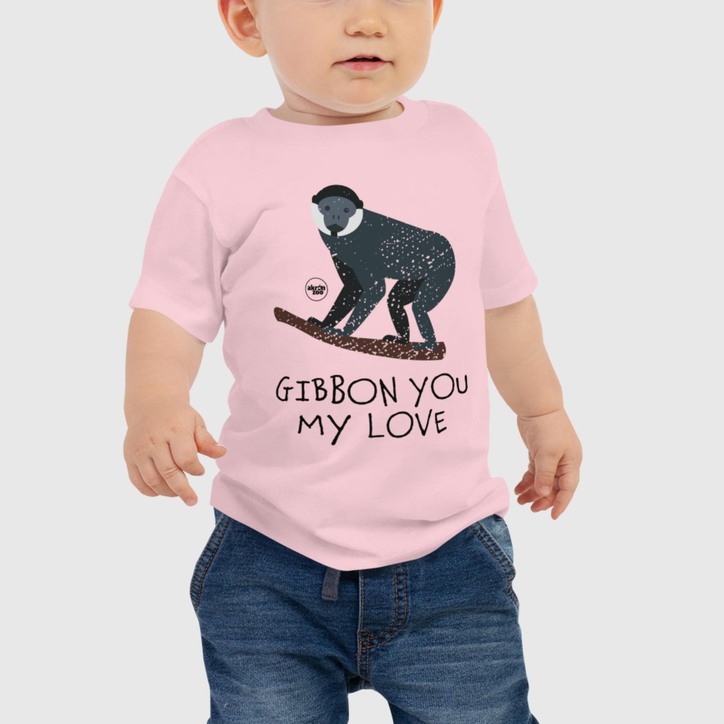Simply Wild - Gibbon You My Love - Baby Tee