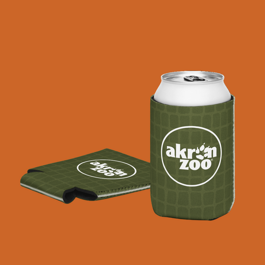 Green Alligator Can cooler