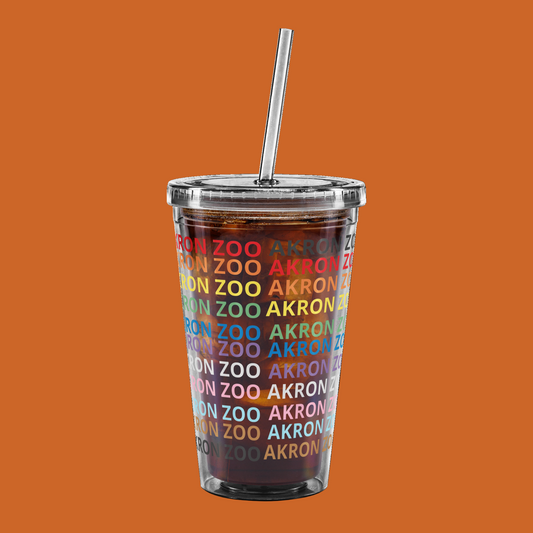 Zoo Pride plastic tumbler 2025