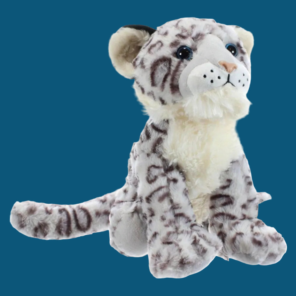 12" Snow Leopard Plush