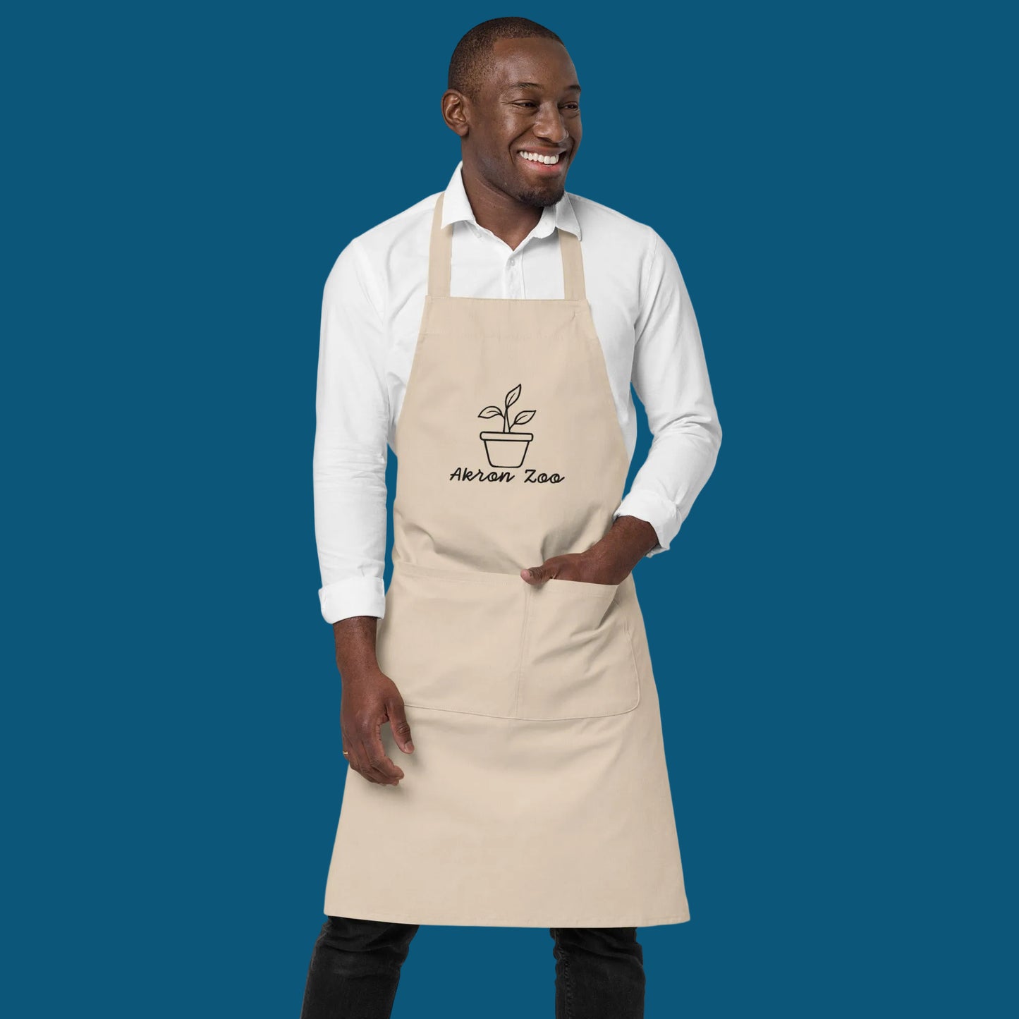 Organic Plant Gardener Apron