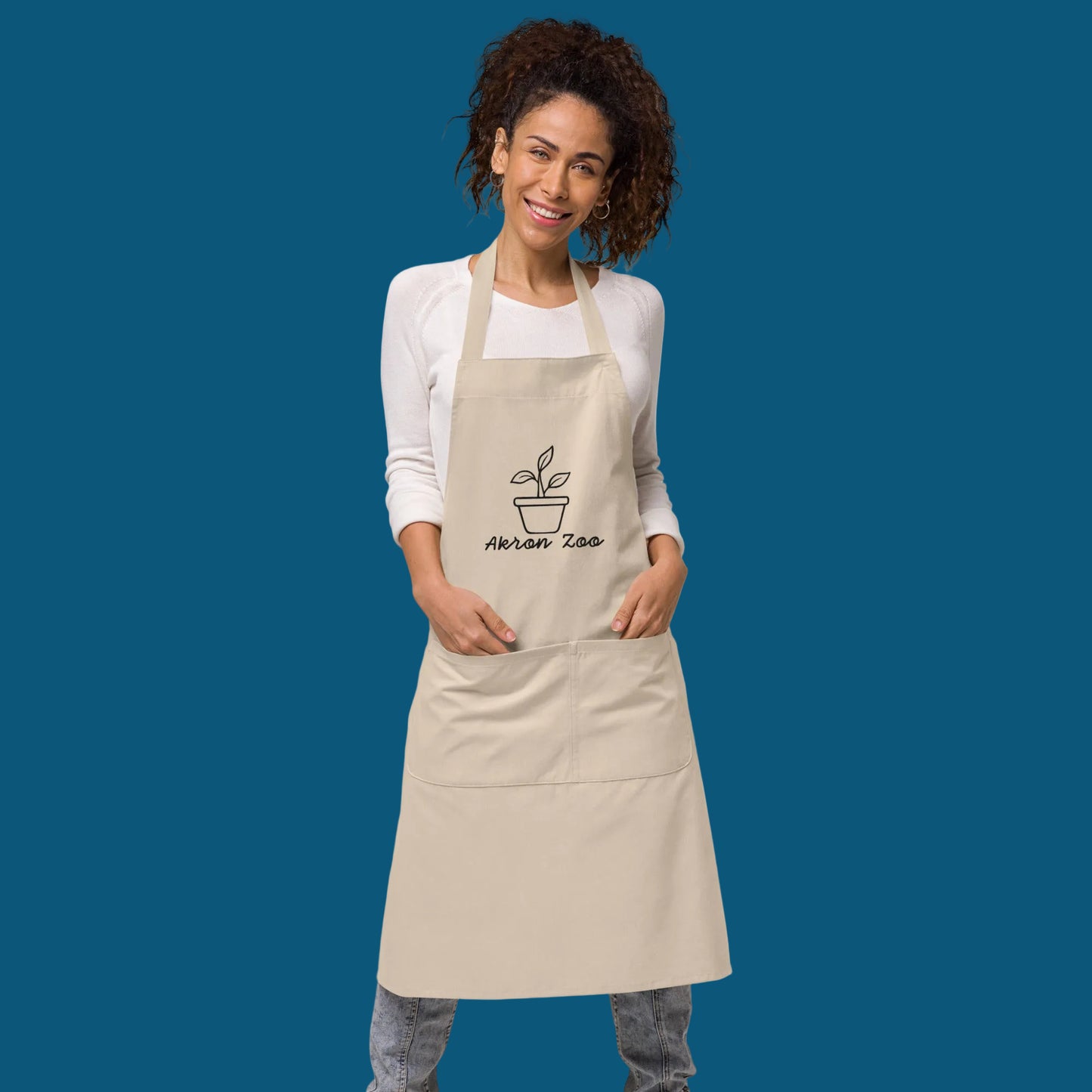 Organic Plant Gardener Apron