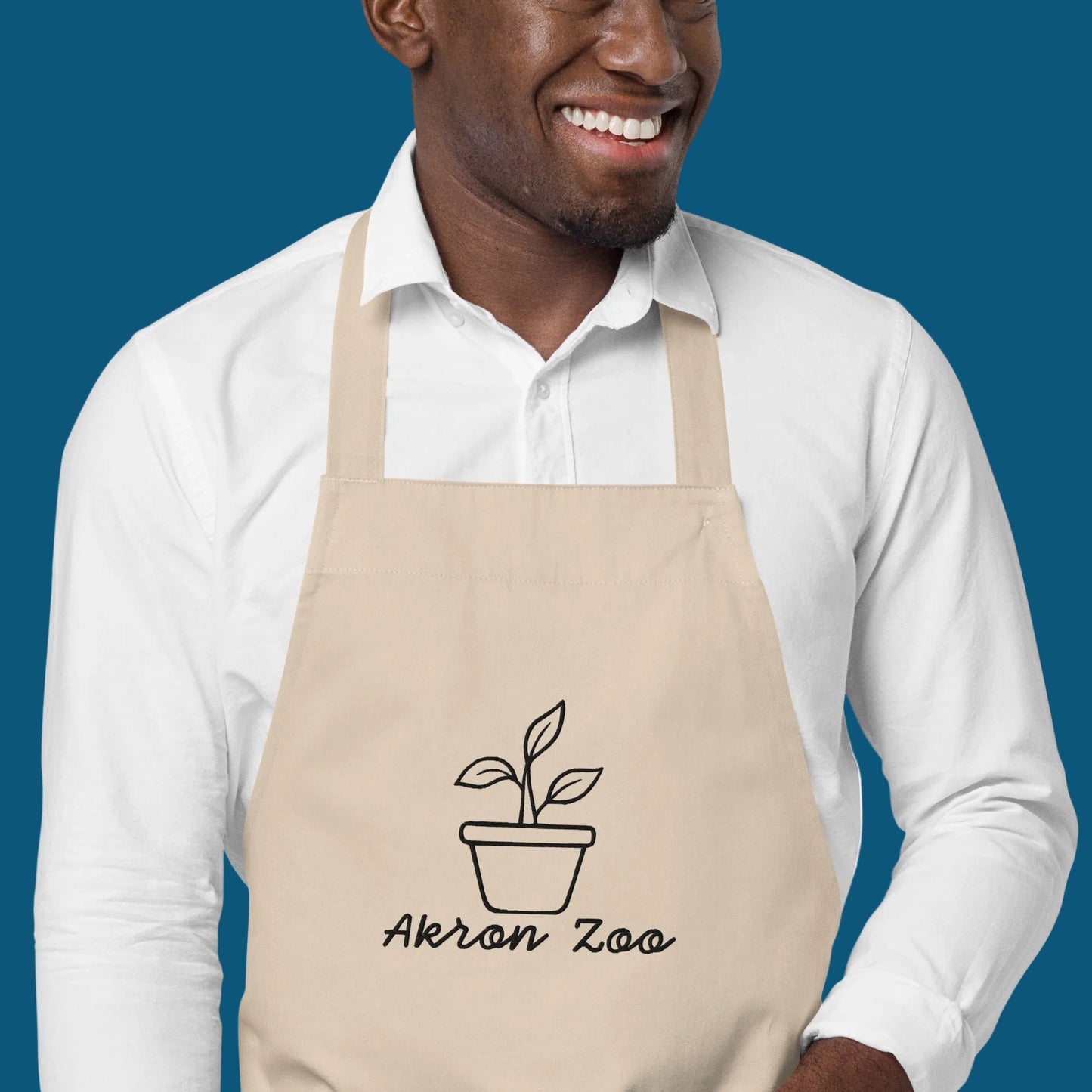 Organic Plant Gardener Apron
