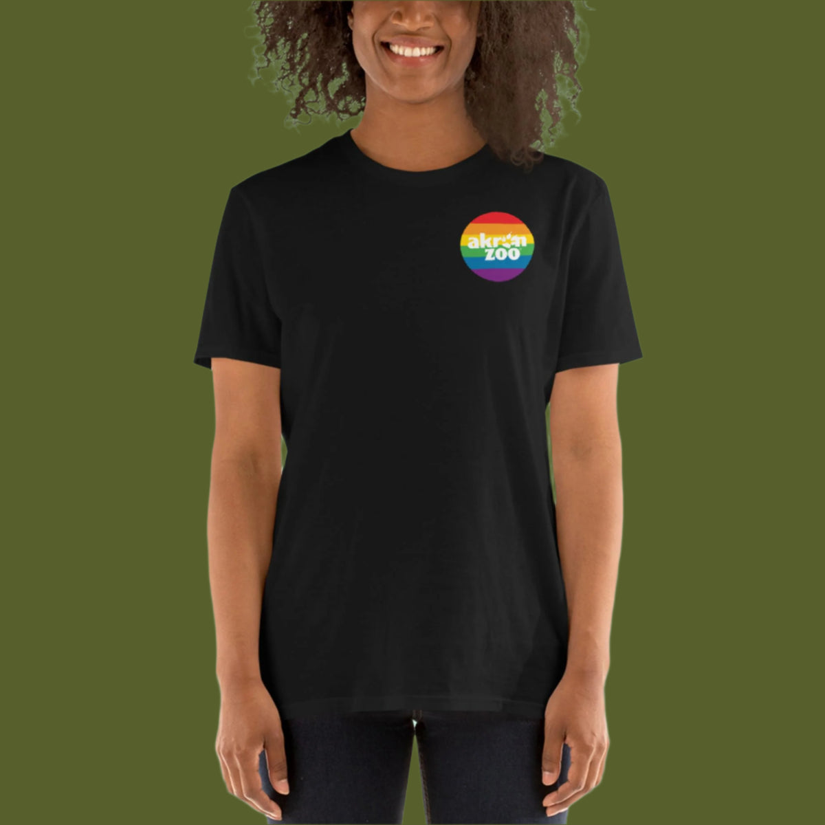 Zoo Pride  Logo - Short-Sleeve Unisex T-Shirt