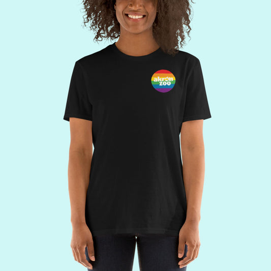 Zoo Logo - Pride - Short-Sleeve Unisex T-Shirt