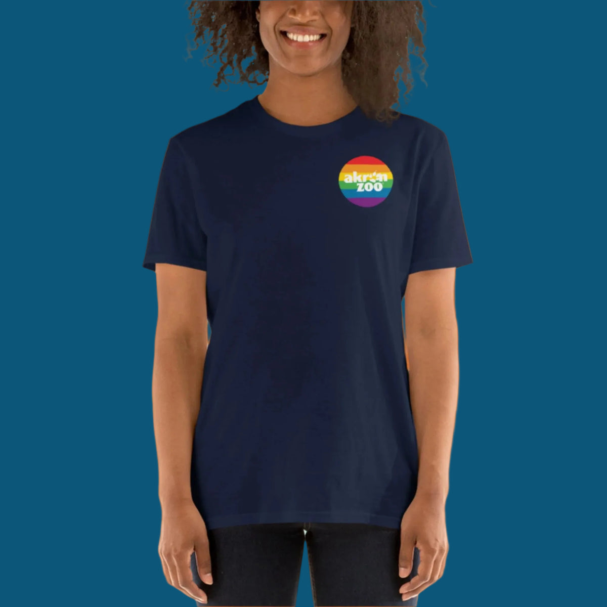 Zoo Pride  Logo - Short-Sleeve Unisex T-Shirt