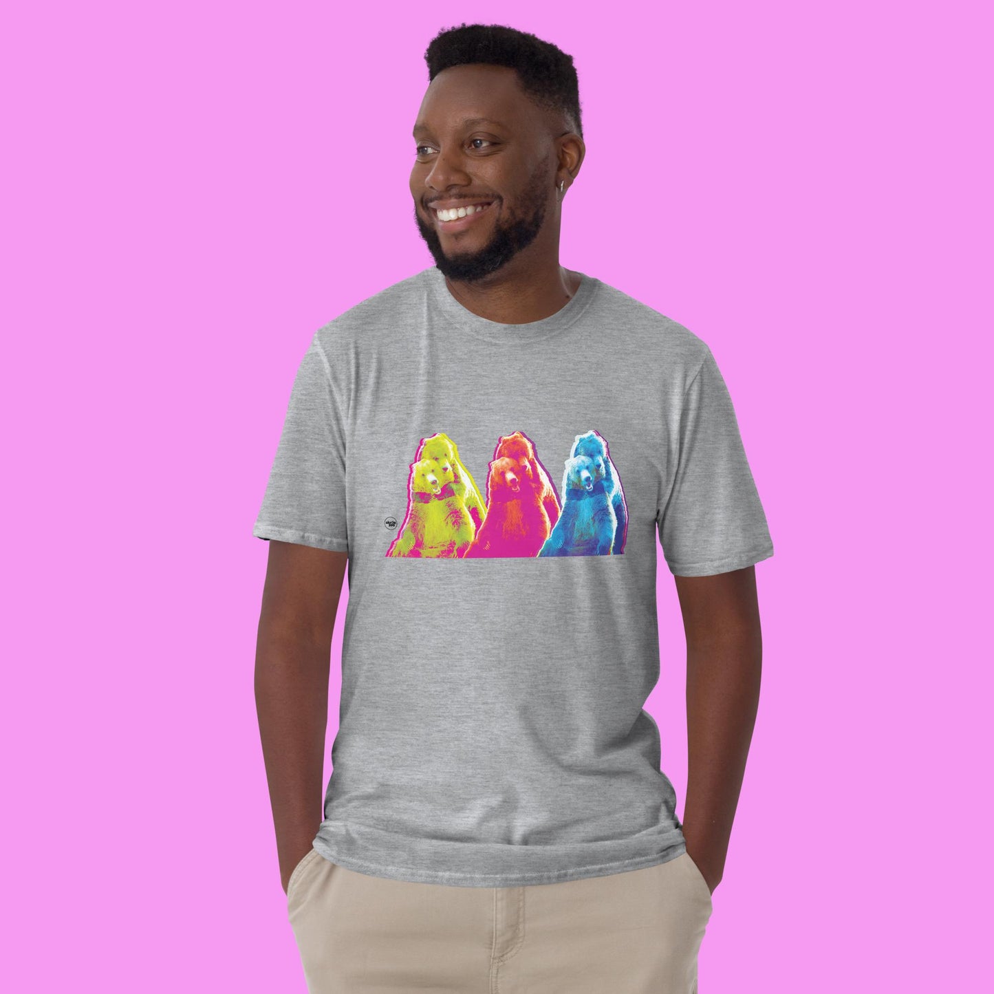 City Pop - Grizzly - Short-Sleeve Unisex T-Shirt
