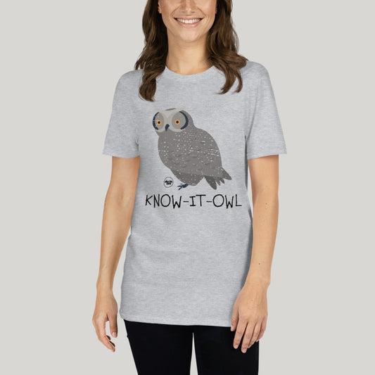Simply Wild - Know-it-Owl - Short-Sleeve Unisex T-Shirt