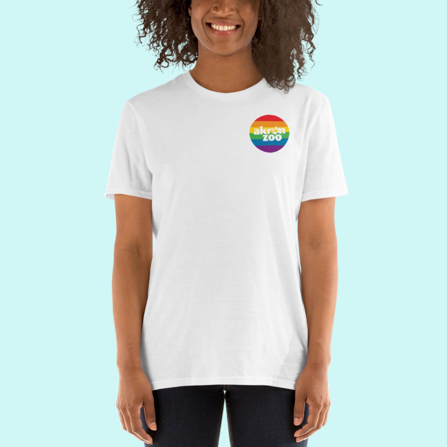 Zoo Logo - Pride - Short-Sleeve Unisex T-Shirt