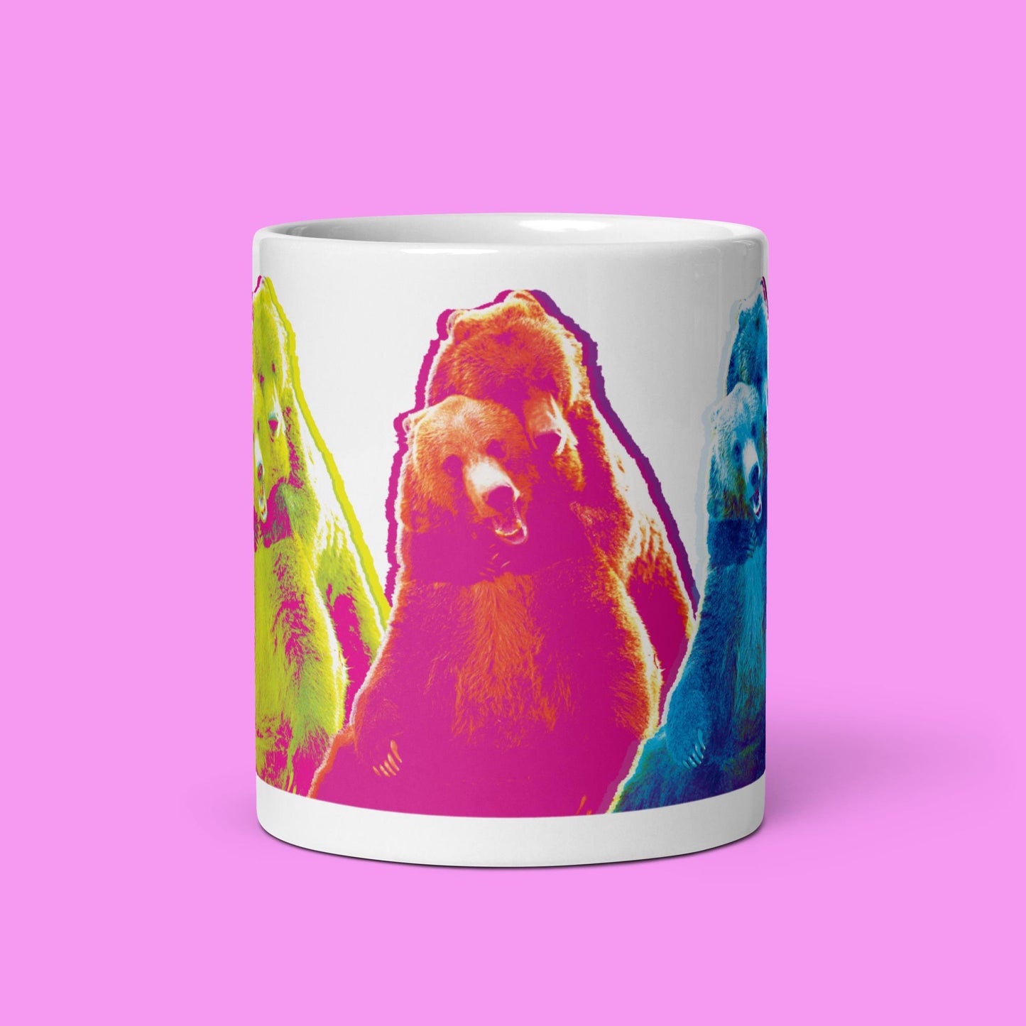 City Pop - Grizzly - Glossy mug