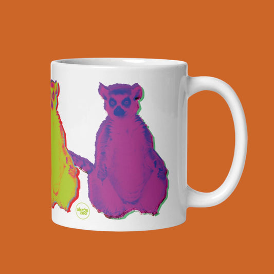 City Pop - Lemur - Glossy mug