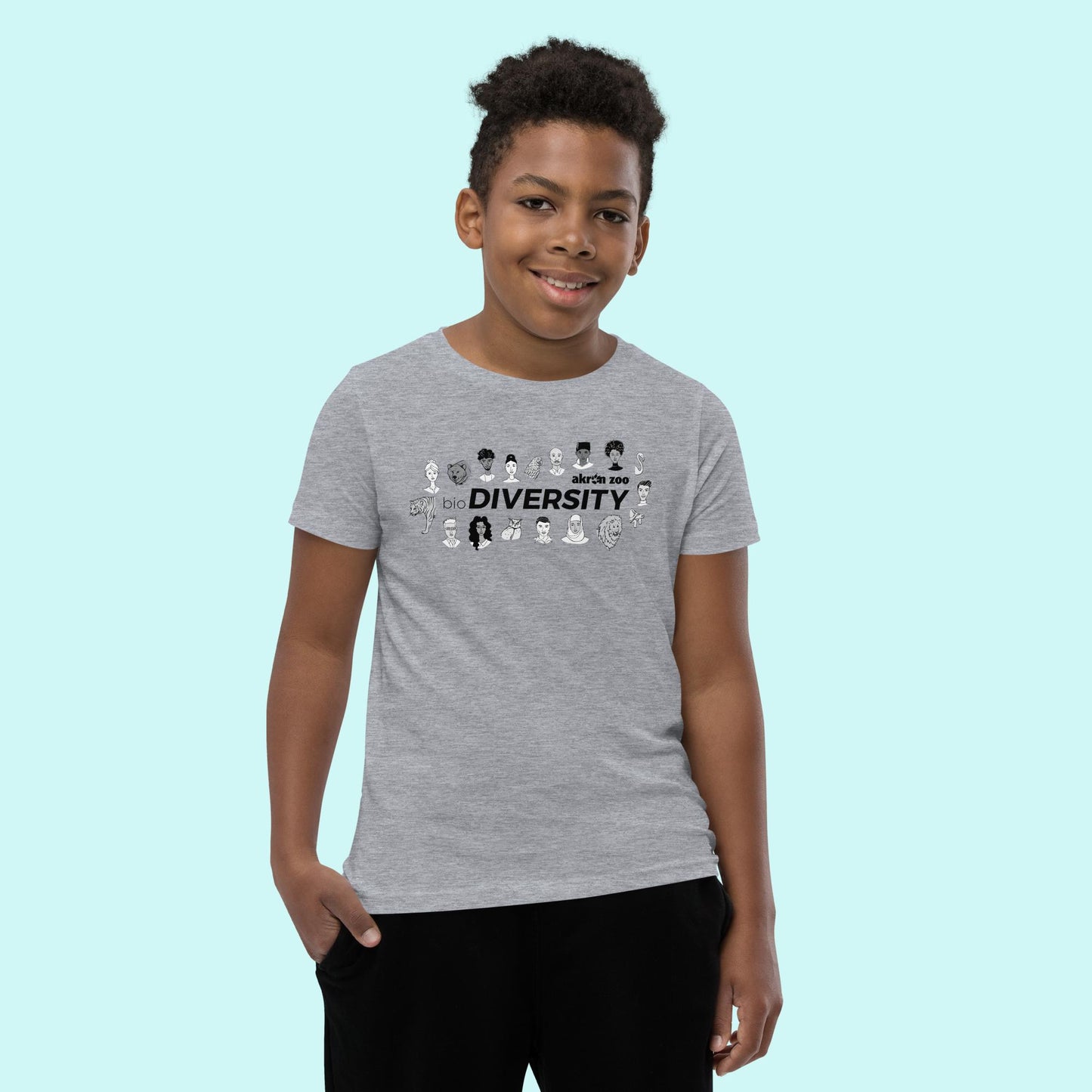 bio DIVERSITY - Youth Short Sleeve T-Shirt