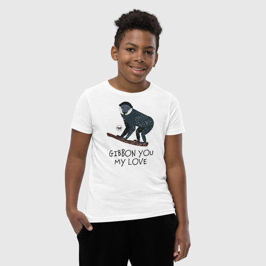 Simply Wild - Gibbon You My Love - Youth T-Shirt