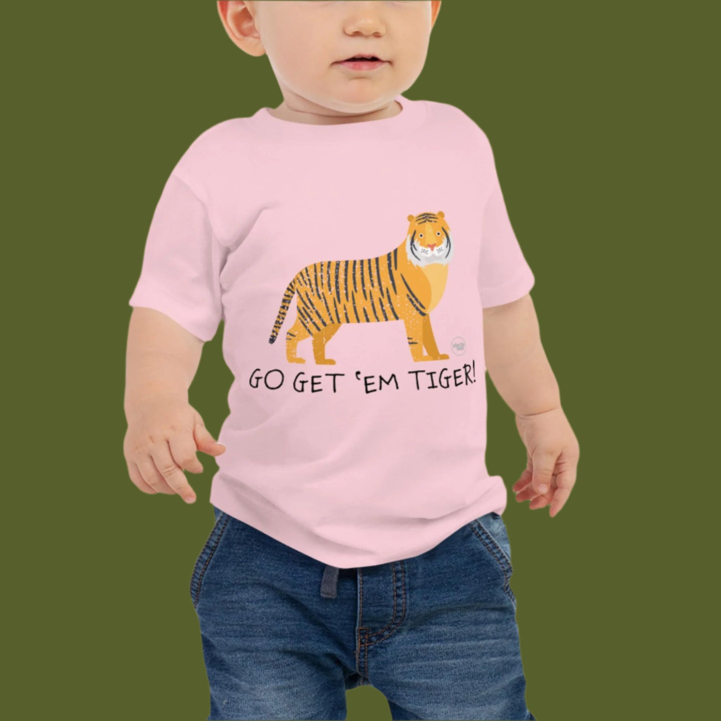 Simply Wild - Go Get'em Tiger - Baby Tee