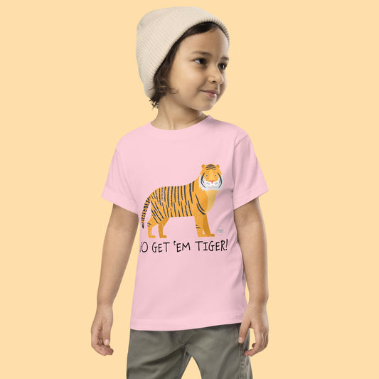 Simply Wild - Go Get'em Tiger - Toddler Tee