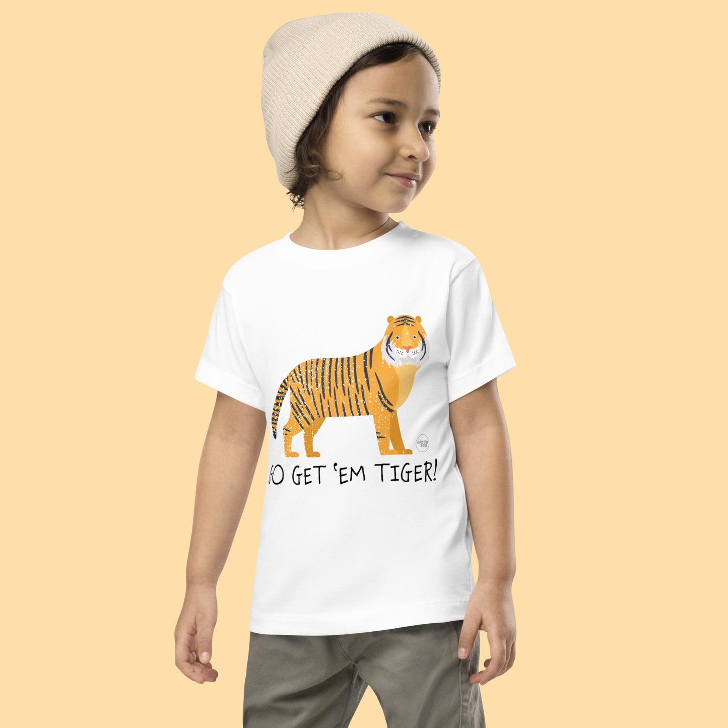 Simply Wild - Go Get'em Tiger - Toddler Tee