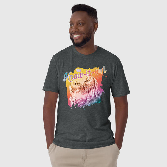 Summer Splash - Owl - Short-Sleeve Unisex T-Shirt
