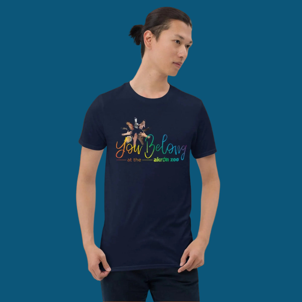 You Belong Rainbow - Short-Sleeve Unisex T-Shirt