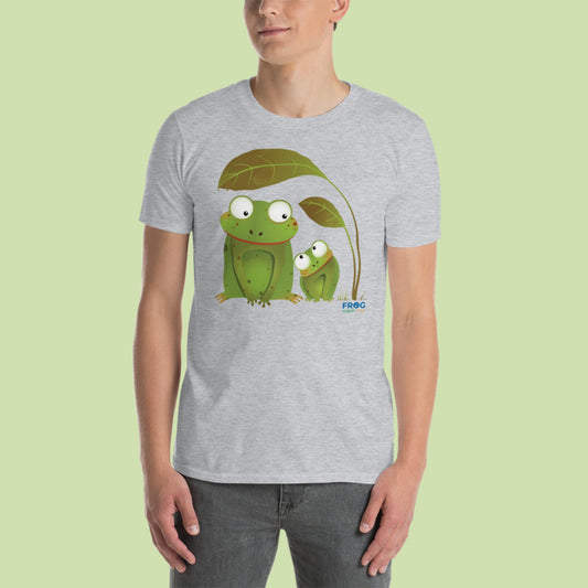 Loving Frog Family - Short-Sleeve Unisex T-Shirt