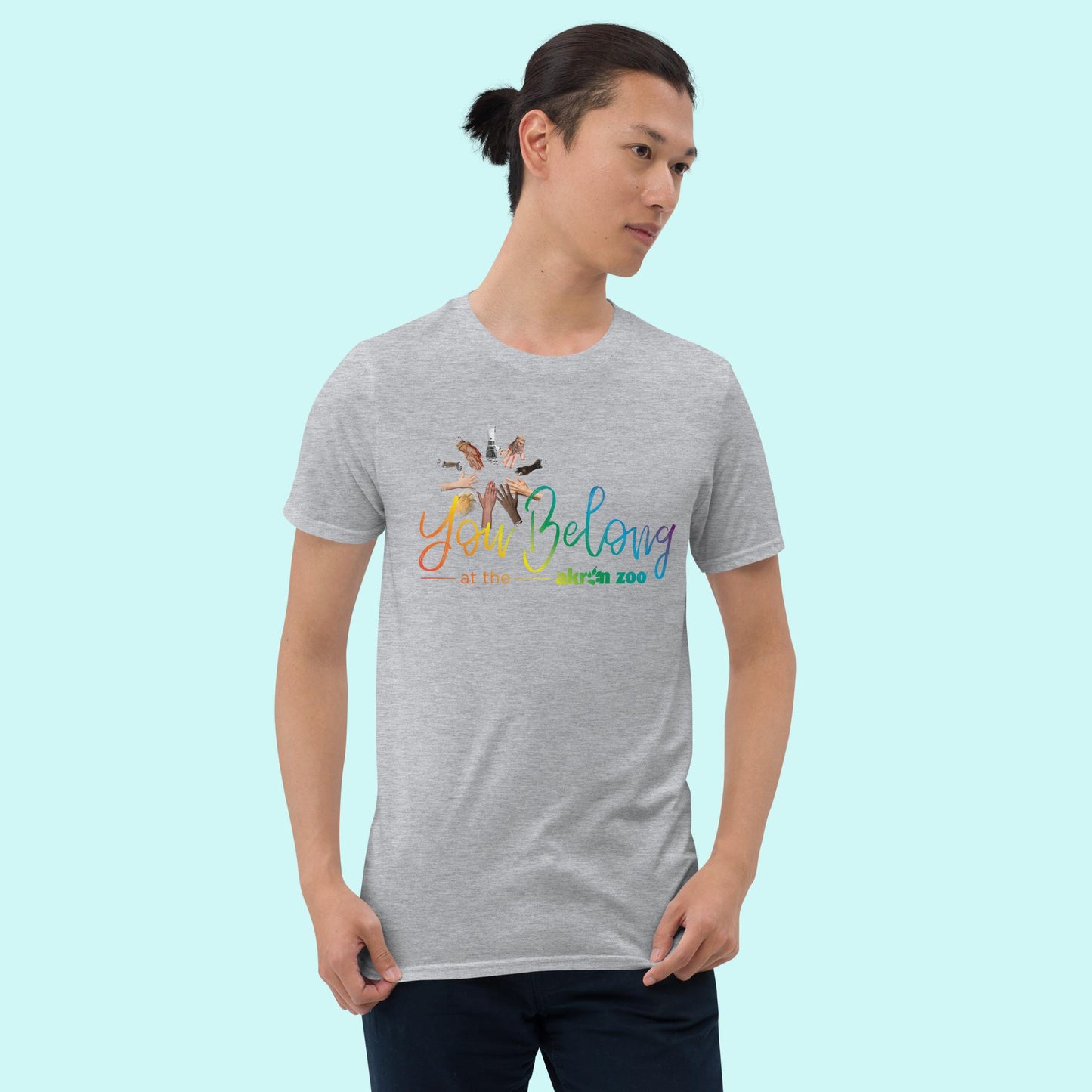 You Belong Rainbow - Short-Sleeve Unisex T-Shirt