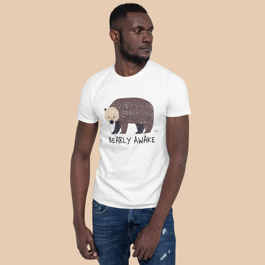 Simply Wild - Bearly Awake - Short-Sleeve Unisex T-Shirt