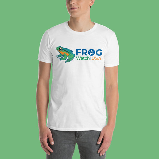 FrogWatch USA - Logo Themed Frog - Short-Sleeve Unisex T-Shirt