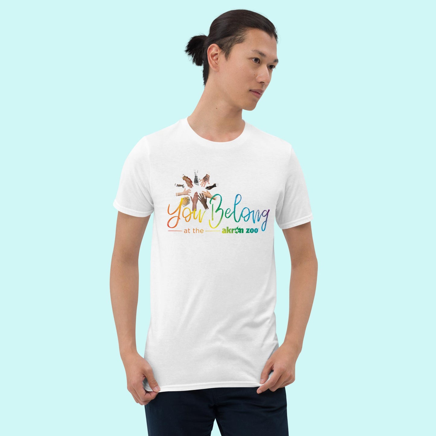 You Belong Rainbow - Short-Sleeve Unisex T-Shirt