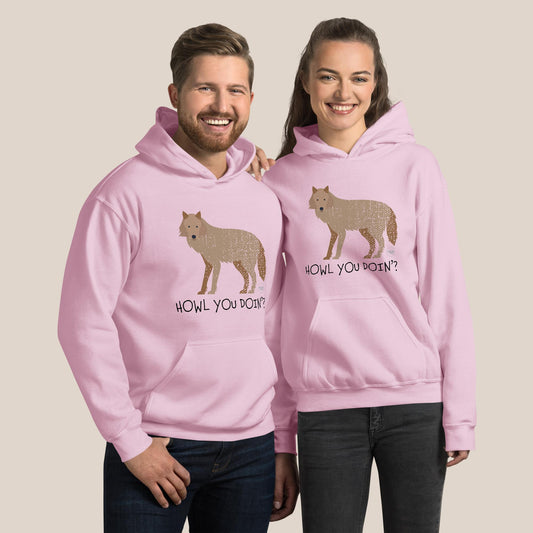 Simply Wild - Howl You Doin - Unisex Hoodie