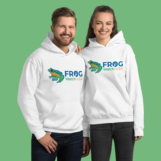 FrogWatch USA - Logo Themed Frog - Unisex Hoodie