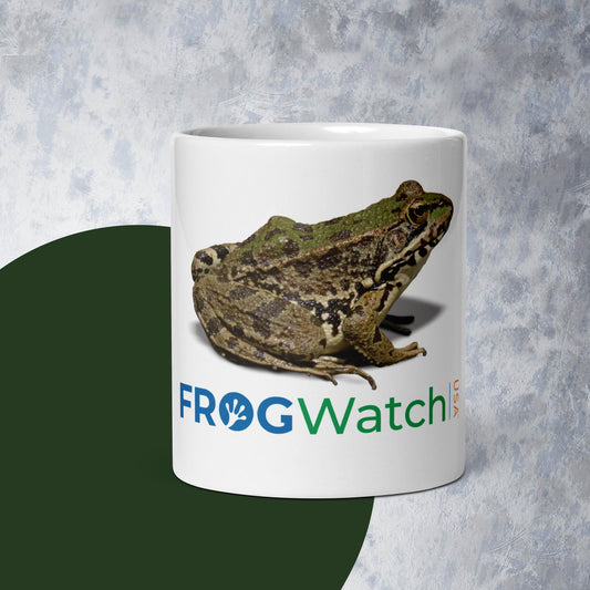 FrogWatch USA - White glossy mug