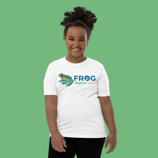 FrogWatch USA - Logo Themed Frog - Youth T-Shirt